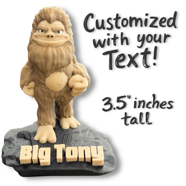 Custom Text - Wild Bigfoot - DeskMate