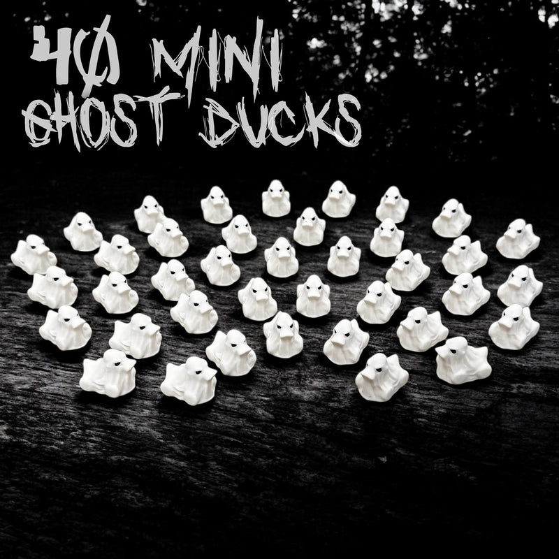 40 Mini Ghost Ducks