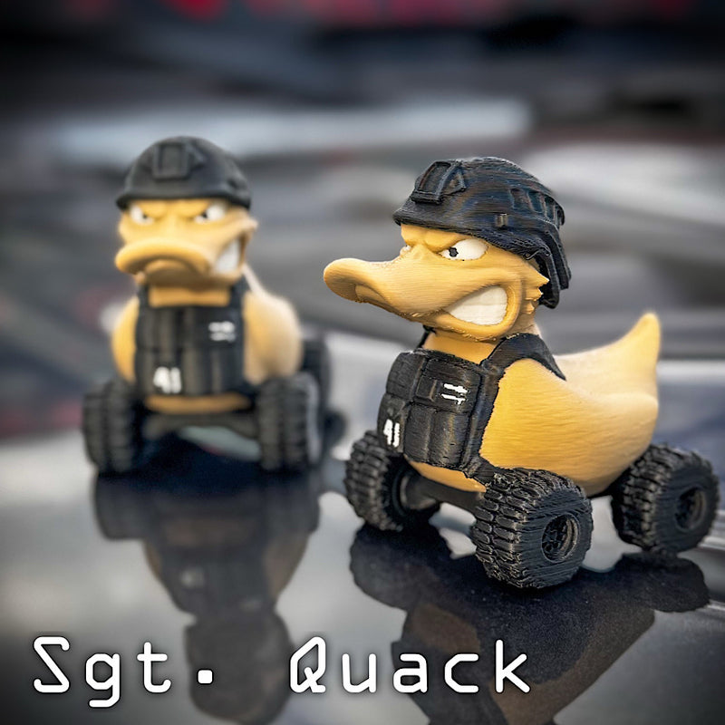 Sgt. Quack Military Duck - F1rstWarrior JEEPish Default Title